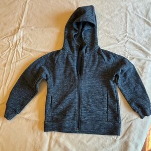 UNIQLO boy 7-8 Gray Hooded sweatshirt, zip up hoodie